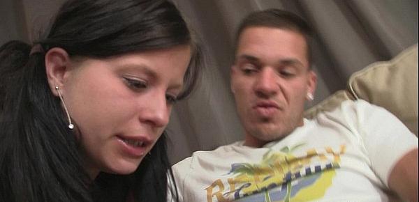  Rough sex and gagging boozed teen